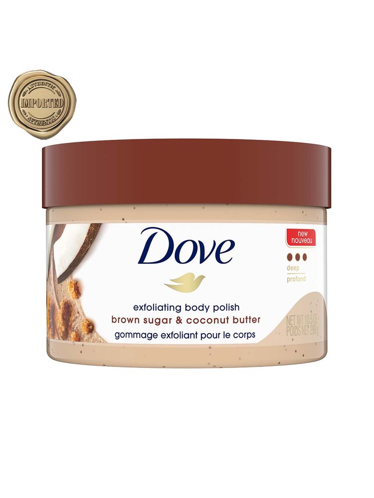 Dove Exfoliating Body Polish Scrub - Brown Sugar & Coconut Butter