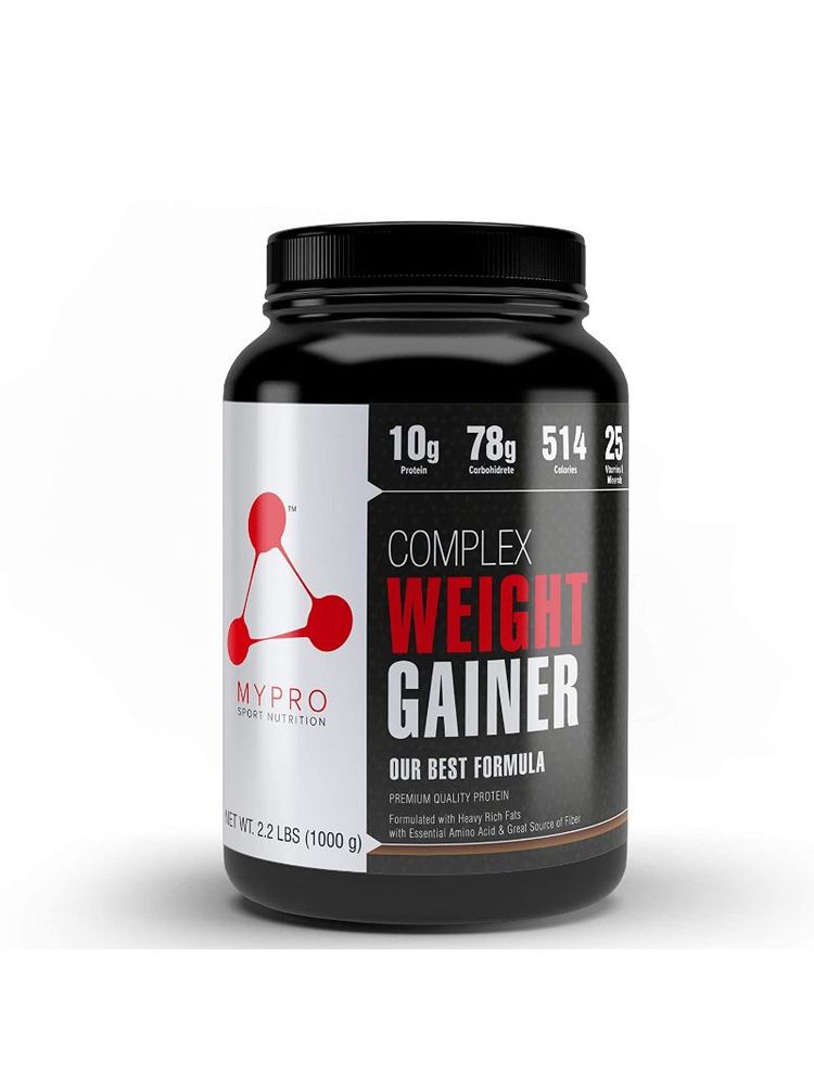 MYPRO SPORT NUTRITION Complex Weight Gainer Advanced High Protein Supplement - Coffee Flavour-picture-35