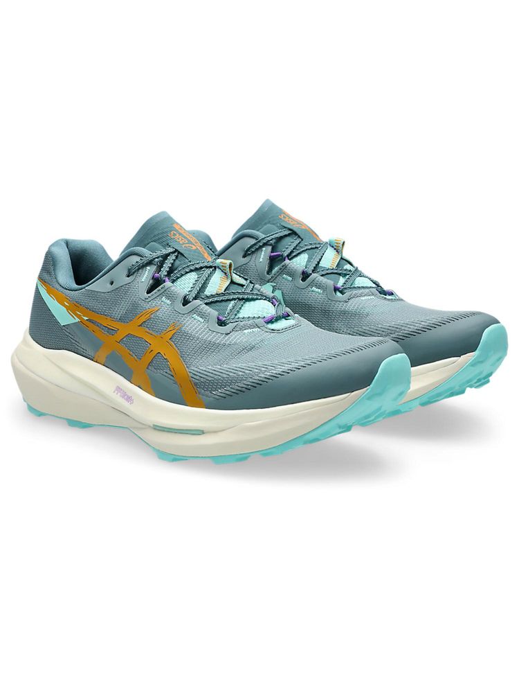 ASICS Unisex Teal FUJISPEED 4 Running Shoes-image-43