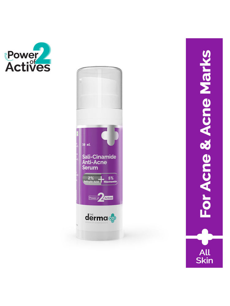 The Derma Co Sali-Cinamide Anti-Acne Face Serum With 2% Salicylic Acid & 5% Niacinamide-image-49