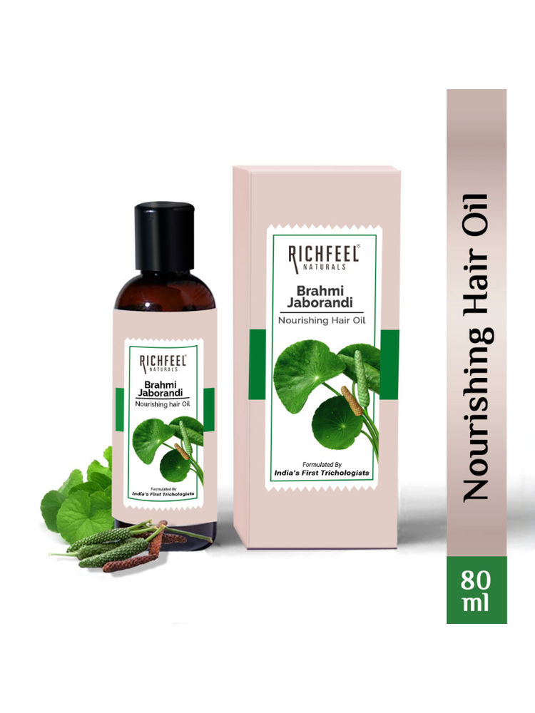 Richfeel Brahmi Jaborandi Hair Oil - Strengthens, Nourishes, Promotes Growth & Soothes Scalp-picture-10