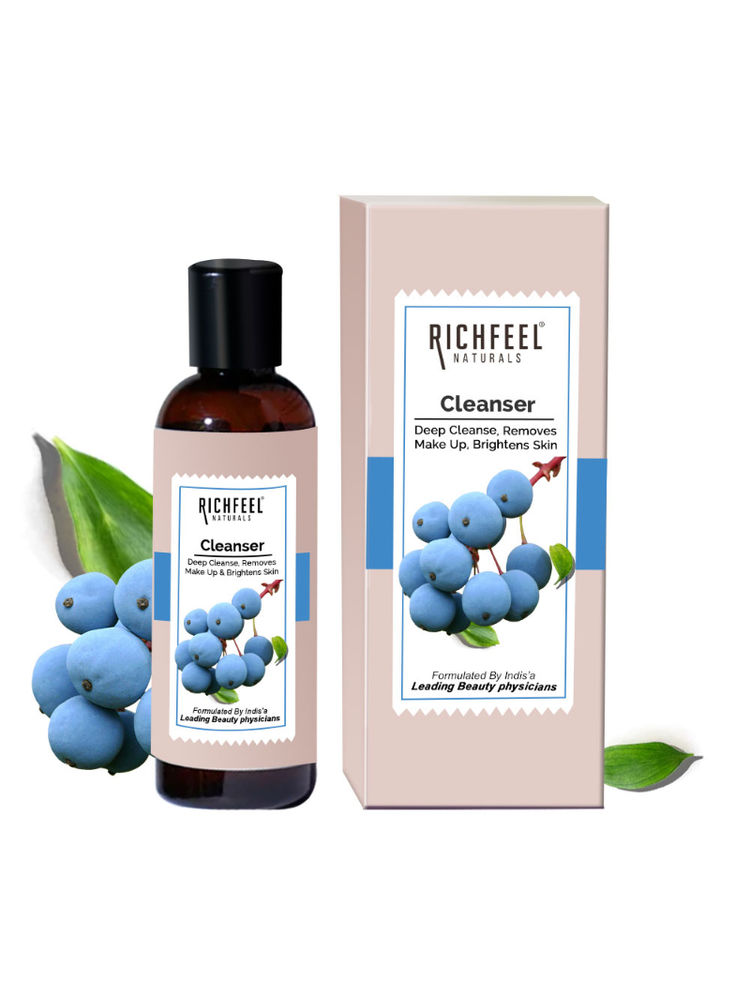 Richfeel Gentle Face Cleanser for Dry to Normal, Sensitive Skin - Hydrating, Removes Dirt & Makeup-picture-16