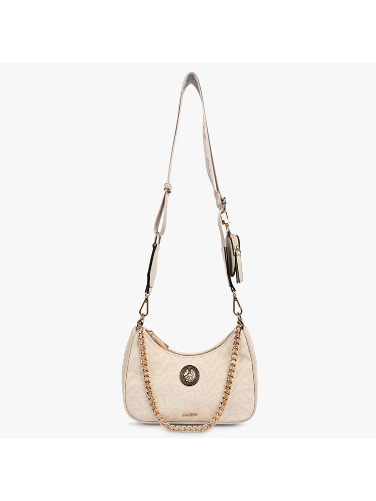 Aldo DIAMONDYY Beige Women's Sling Bag-picture-38