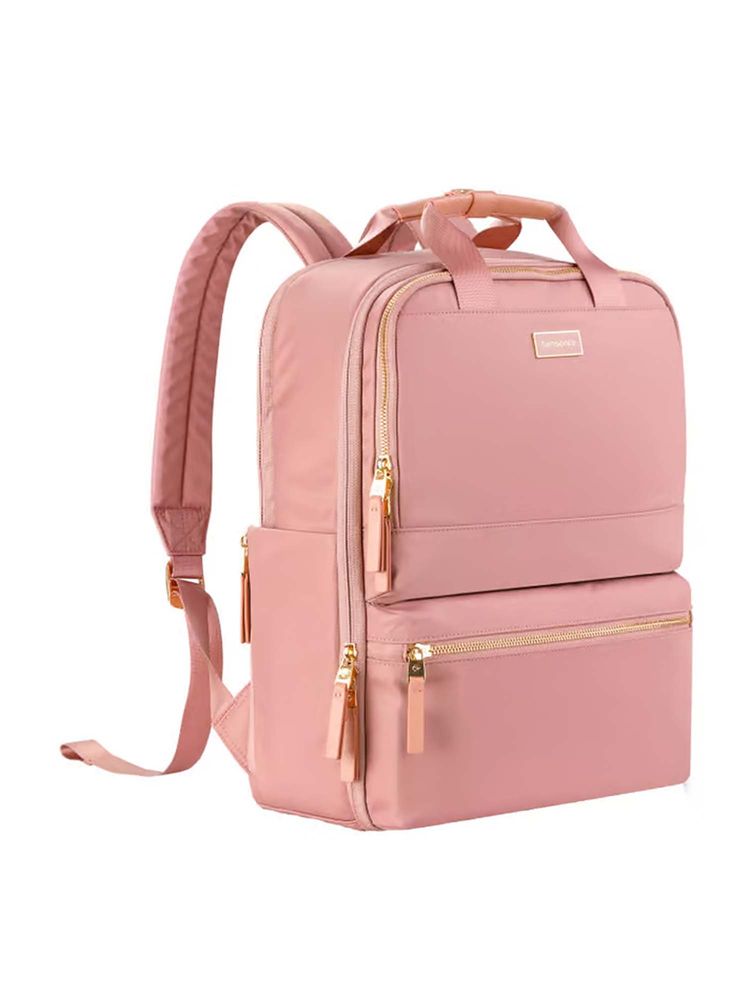 Samsonite Aquarius Solid Nylon Laptop Backpack - Pink (S)-picture-11