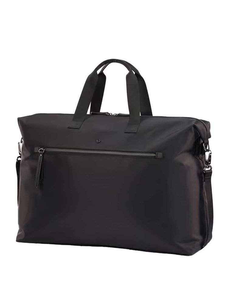 Samsonite MOBILE SOLUTION ECO Solid Polyester Duffle Bag With Detachable Strap - Black (M)-image-22