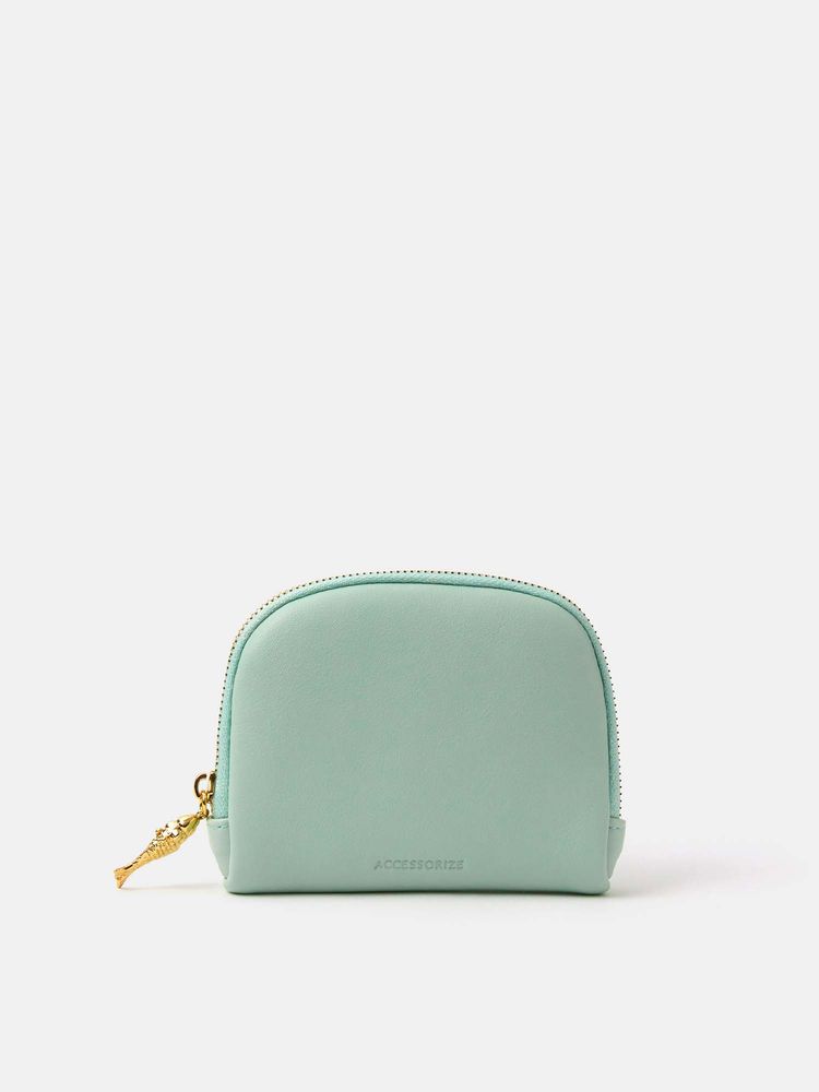 Accessorize London Women's Green Fish Charm Coin Pouch-image-38