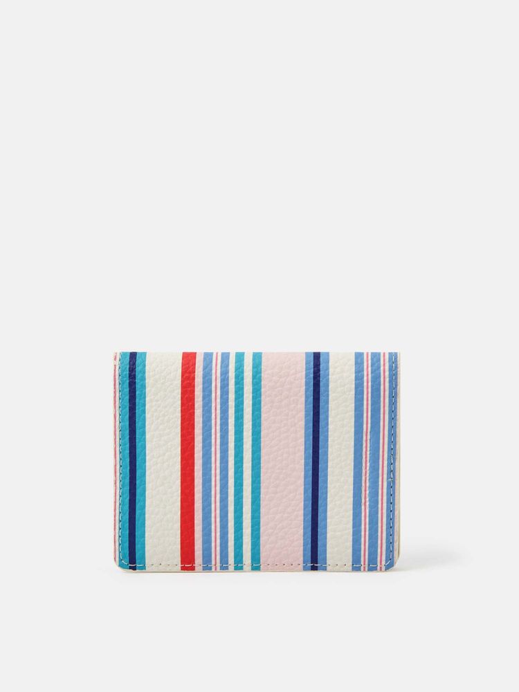 Accessorize London Women's Multi-Color Stripes Travel Card Holder-image-47
