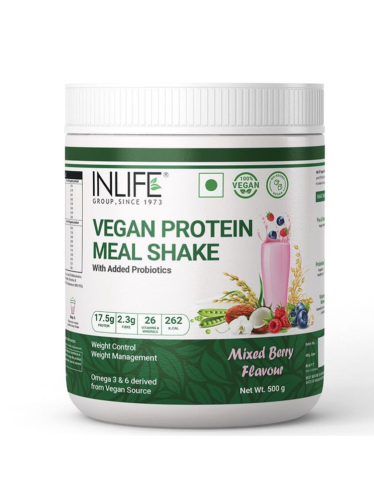 Inlife Vegan Protein Meal Shake - Mixed Berry-picture-8