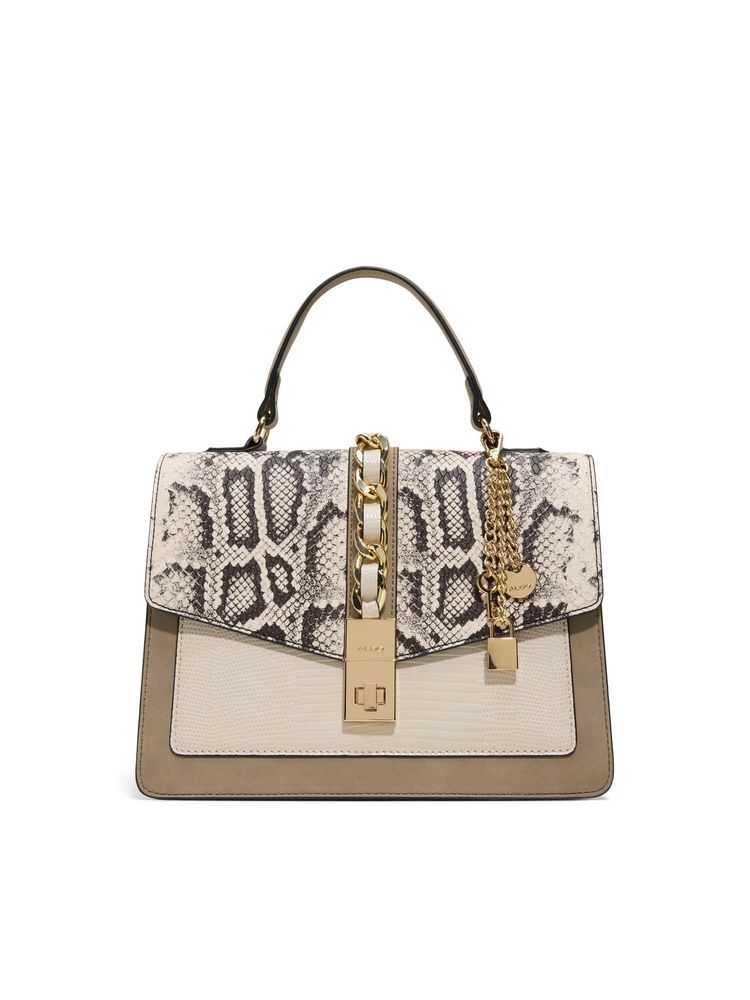 Aldo Aoille Womens Multi-Color Top Handle Handbag With Detachable Strap & Charm-image-18