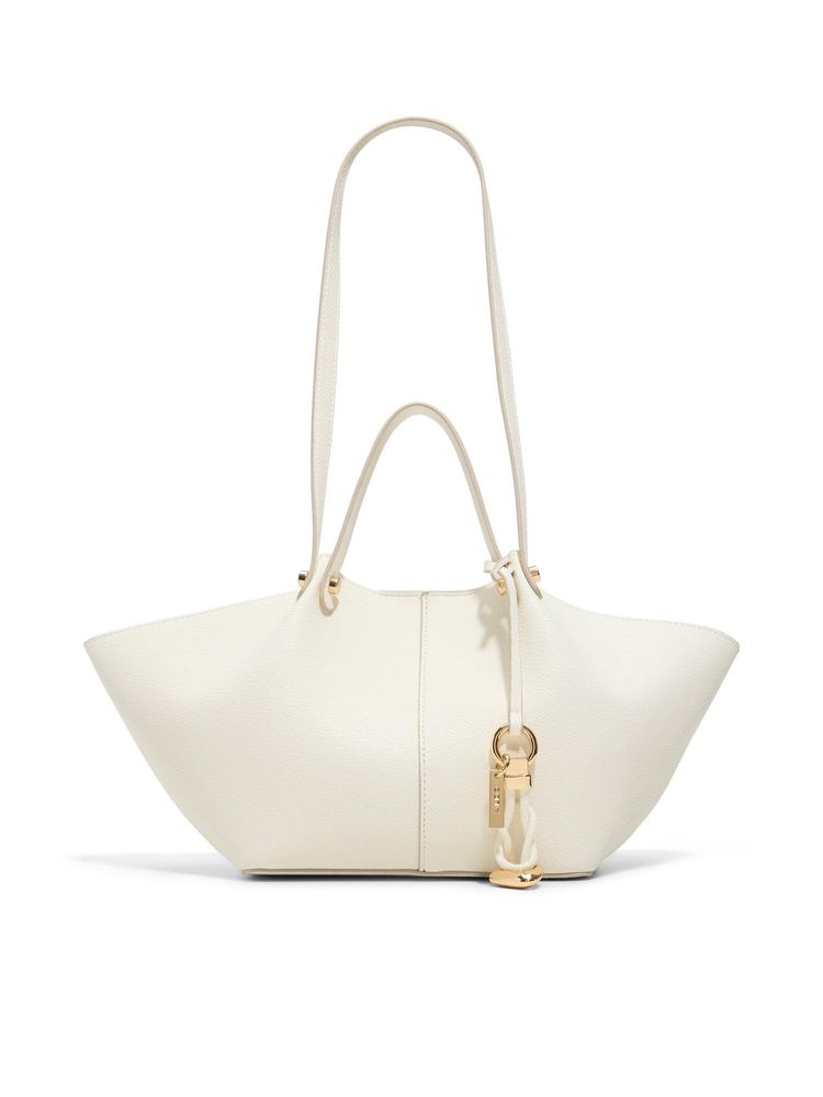 Aldo Meava Womens Beige Satchel Bag With Detachable Strap & Two Pouches-picture-17