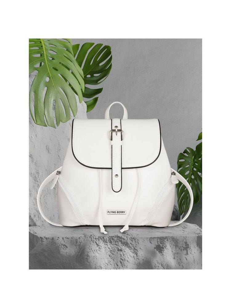 FLYING BERRY Womens White Backpack-picture-28