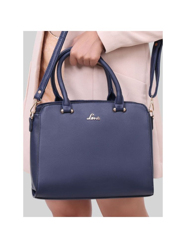 Lavie Ushawu Women's Medium Dome Satchel (Navy)-picture-21