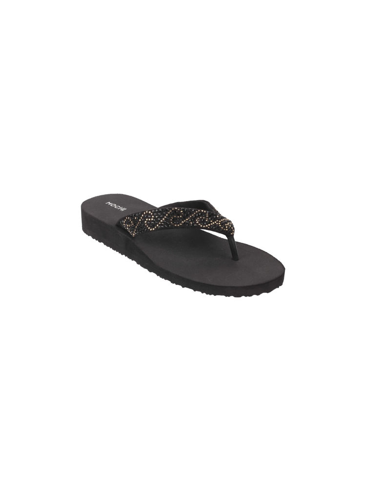 Mochi Black Casual Sandals-picture-15