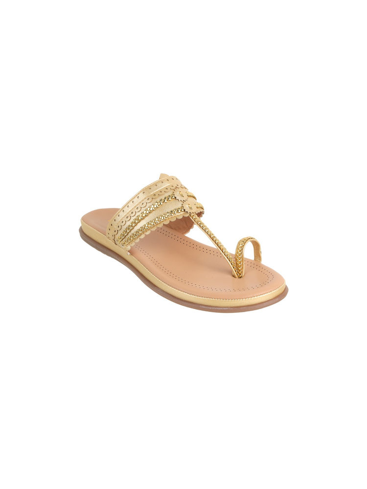 Metro Cream Casual Kolhapuri-picture-24