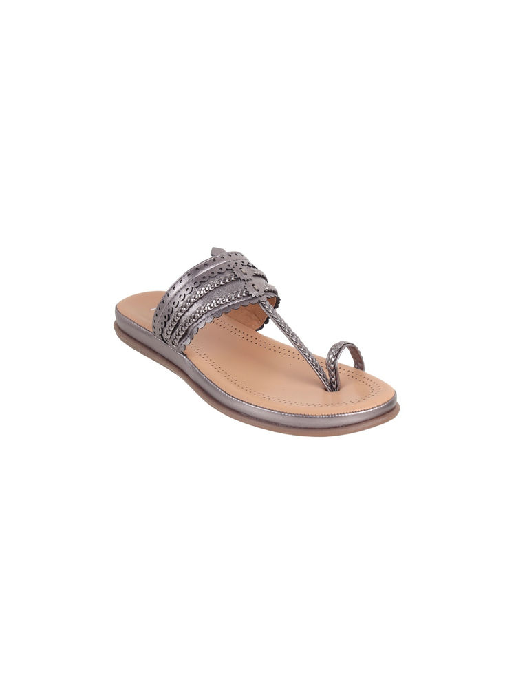 Metro Grey Casual Kolhapuri-picture-12
