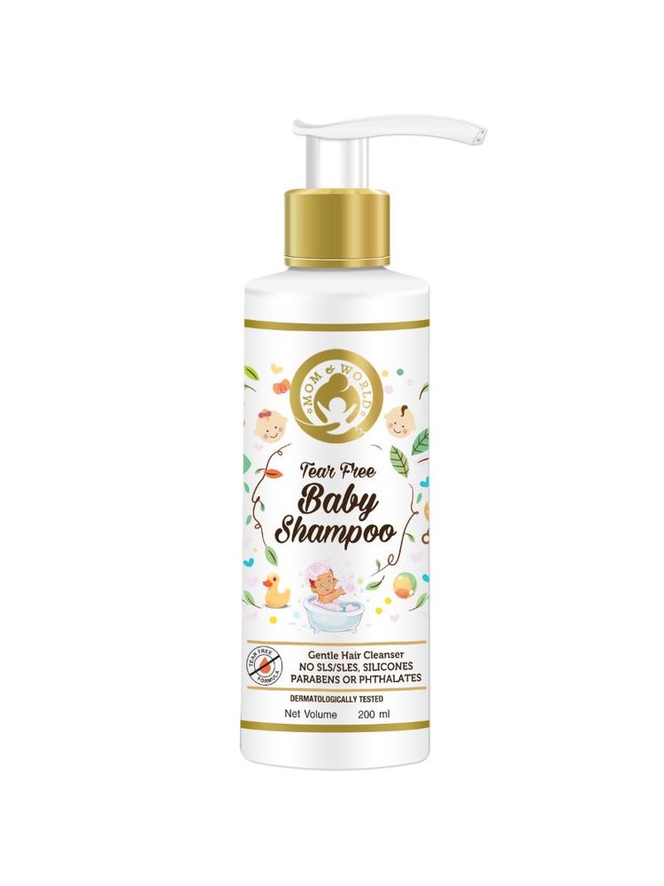 Mom & World Tear Free Baby Shampoo