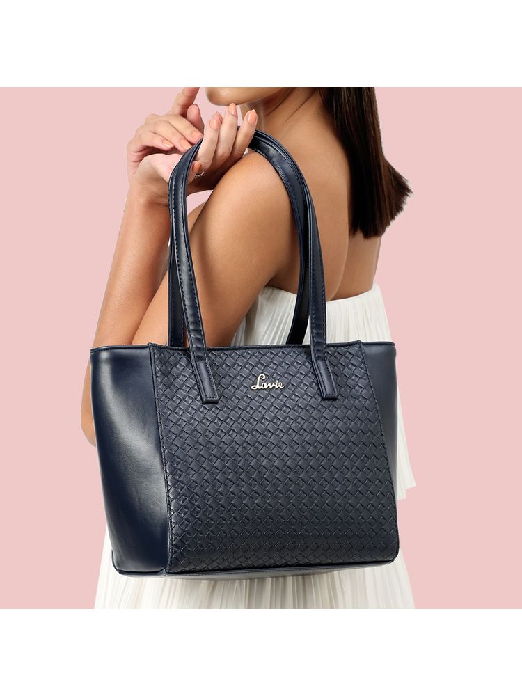 Lavie Bottega Betty Tote For Women(Navy) (S)-image-2