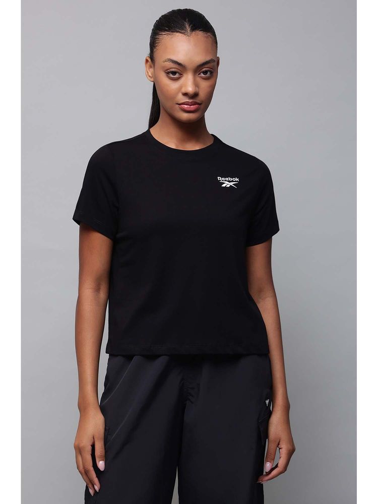 Reebok Women Black T-Shirt-picture-30