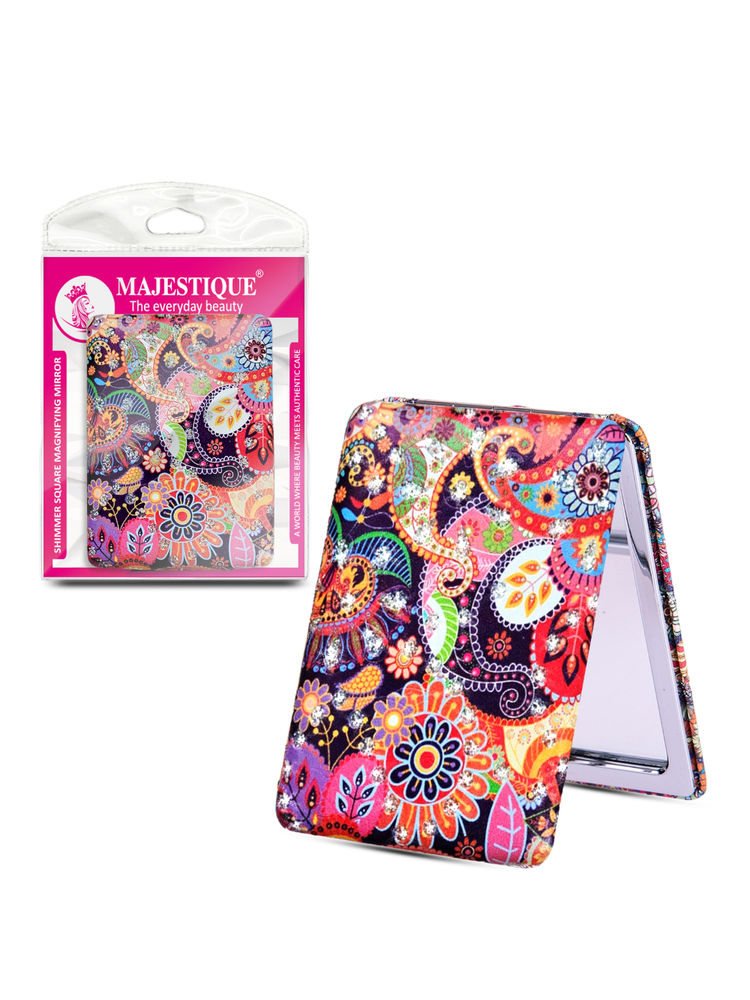 Majestique Shimmer Square Magnifying Mirror