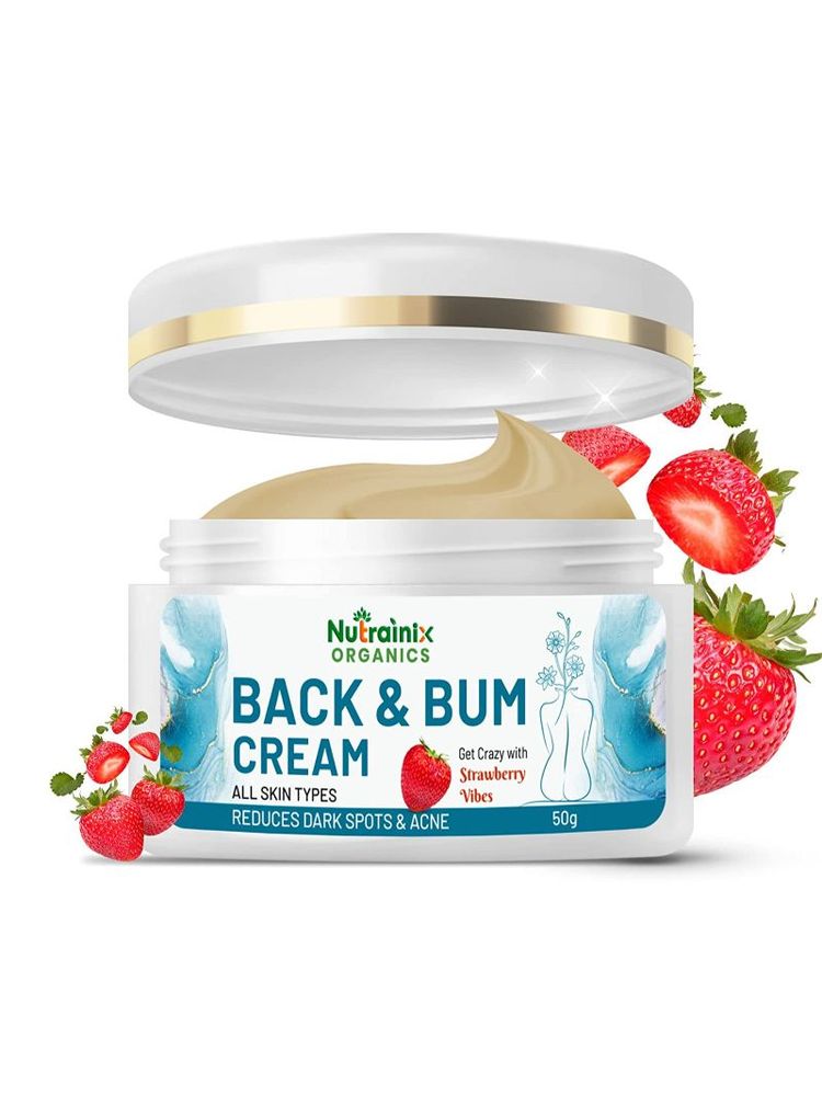 Nutrainix Organics Back & Bum Dark Spots Removal Cream