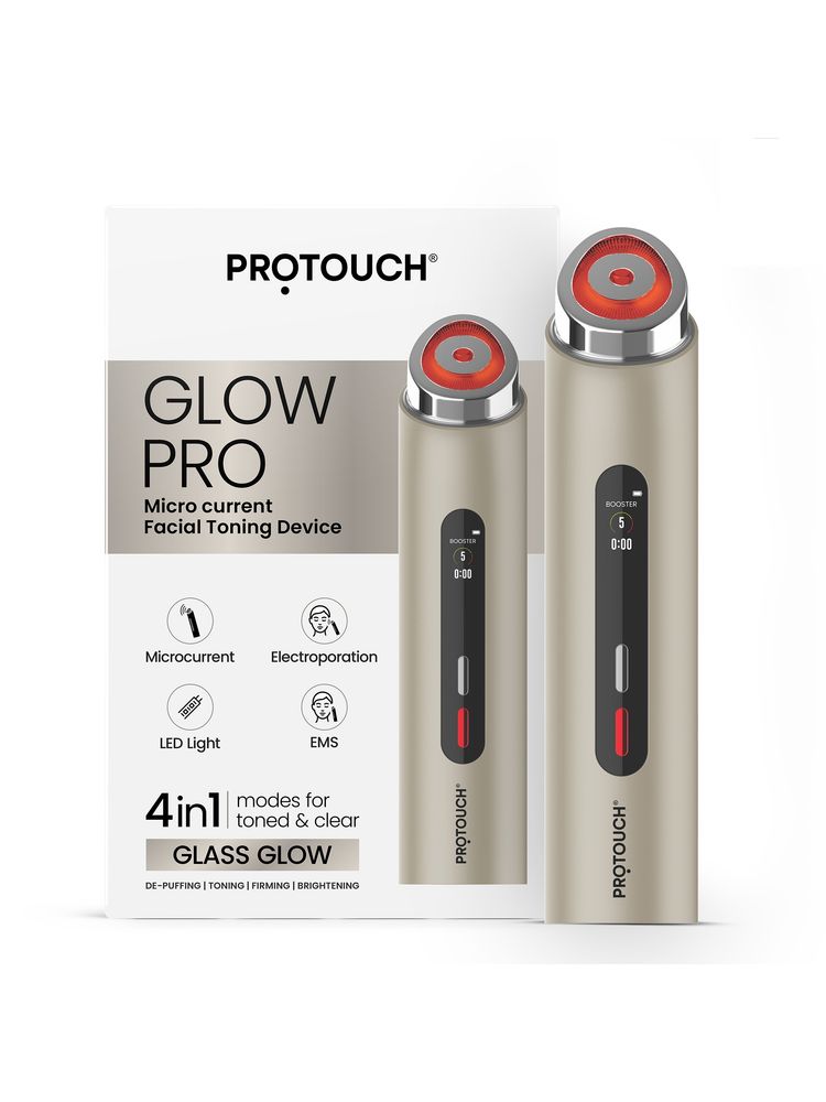 Protouch Glow Pro 4-In-1 Micro Current Toning Facial Device - Pink-picture-27
