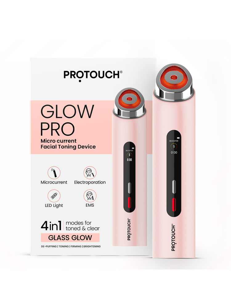 Protouch Glow Pro 4-In-1 Micro Current Toning Facial Device - Grey-image-18