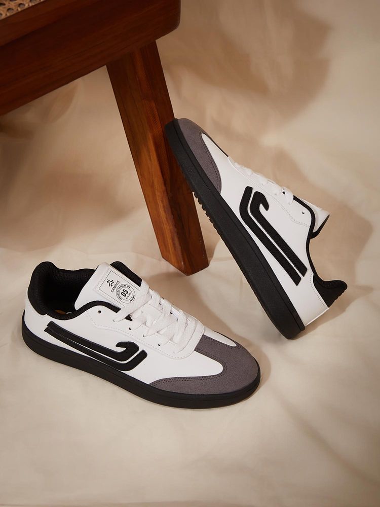 Campus White Women Casual Sneakers-image-6