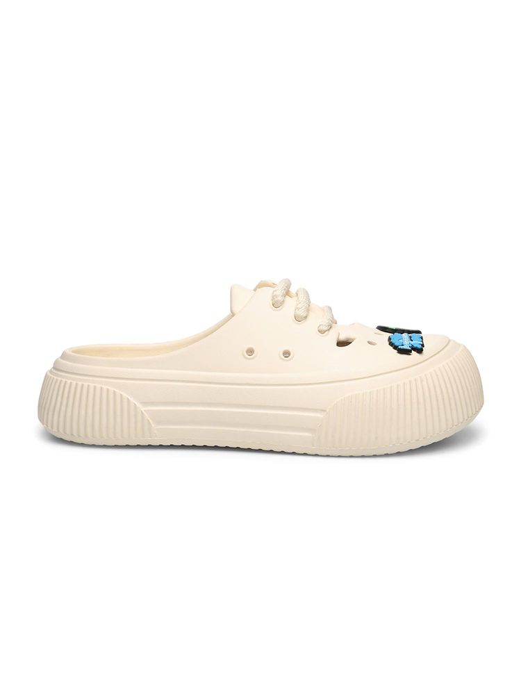 Yoho White Women Casual 1 Pair Clogs-picture-16