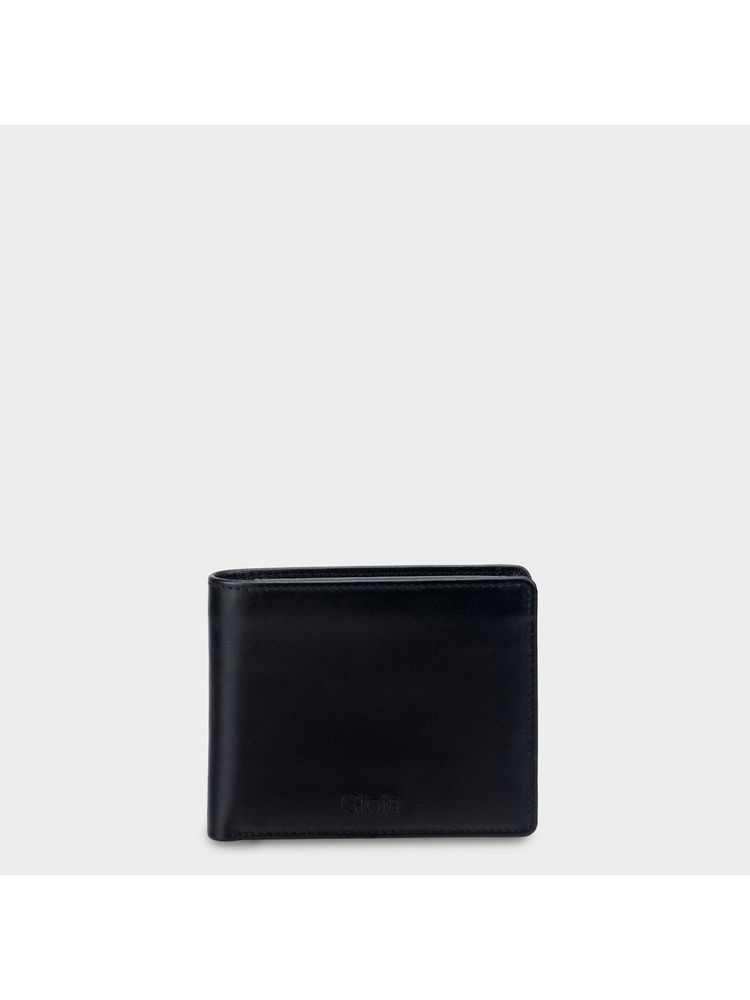 Gioia Dapper Essentials Coin Case Bifold Wallet - Black-image-30