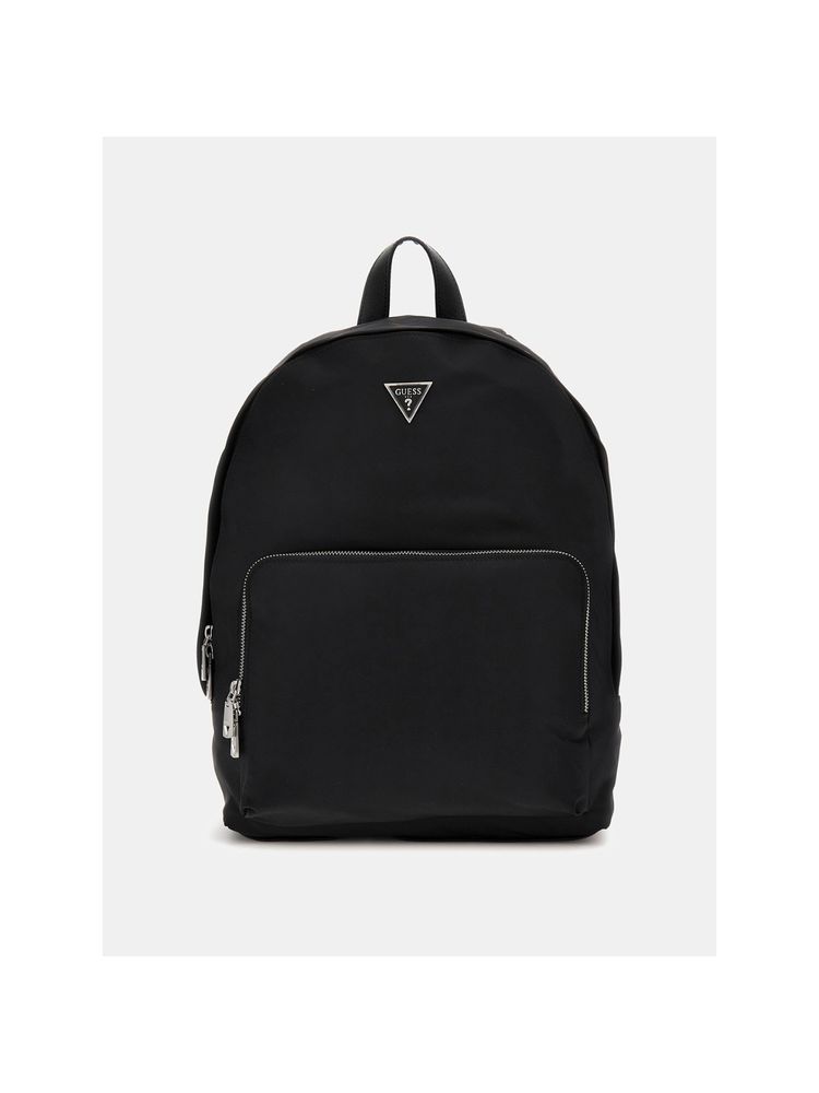 guess fashion Guess Milano Compact Black Solid Backpack-picture-24