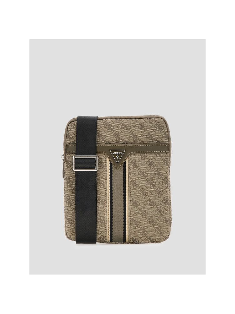 Guess Milano Compact Green Printed Sling Bag-image-18