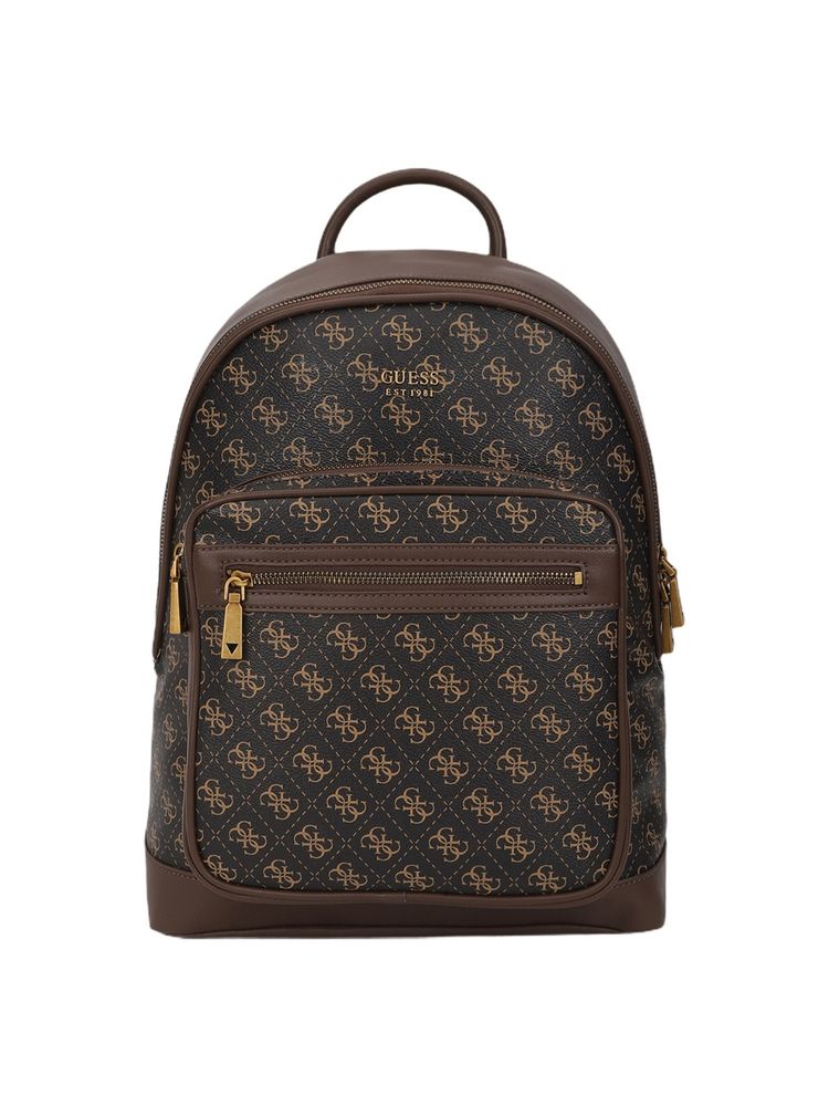 guess fashion Guess Keith Brown Printed Backpack-picture-17