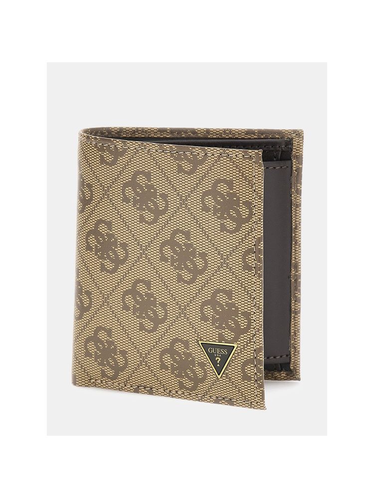guess fashion Guess Mito Beige Printed Bi-Fold Wallet-picture-24