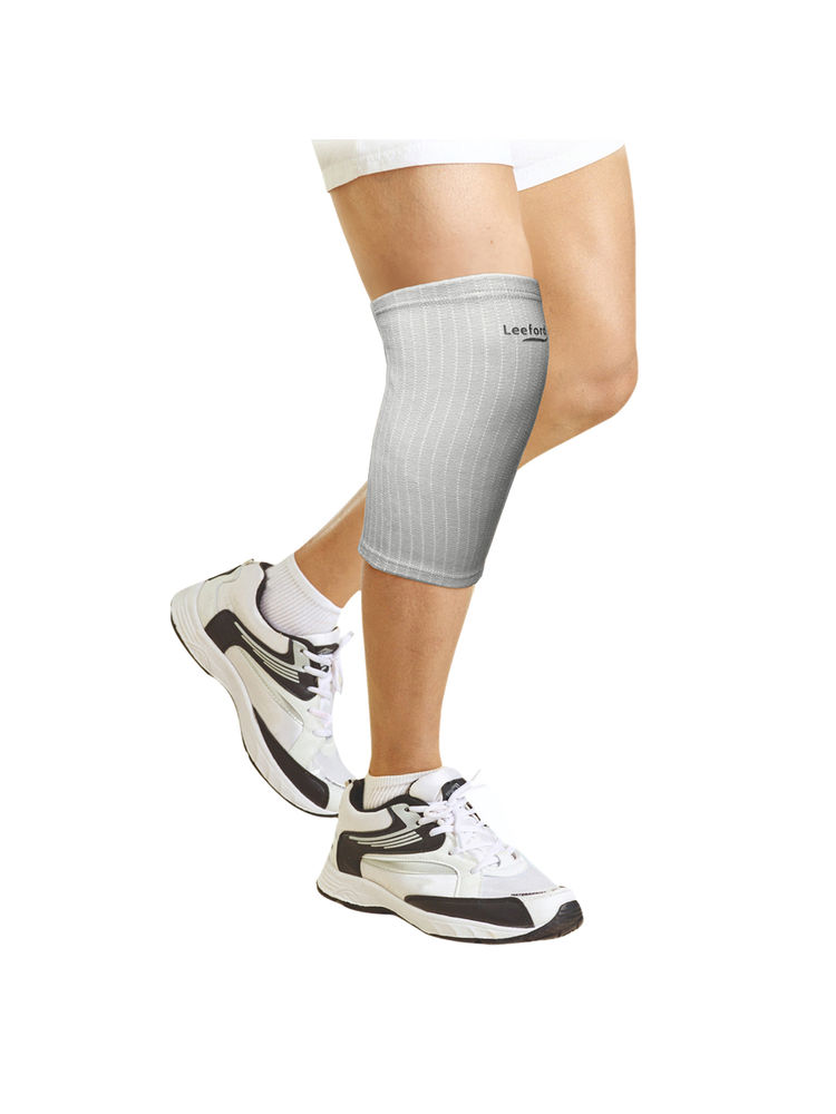 Leeford Premium Knee Cap Support for Leg/Knee Pain - Grey