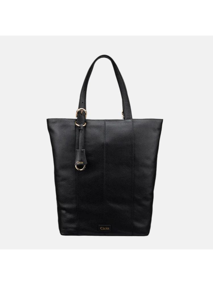 Gioia Anna Top Zip Tote Bag Black-picture-16