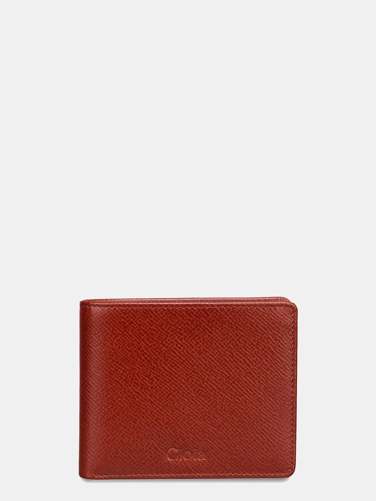 Gioia Bello Bifold Wallet with Coin Case 3Cc Maroon-picture-47