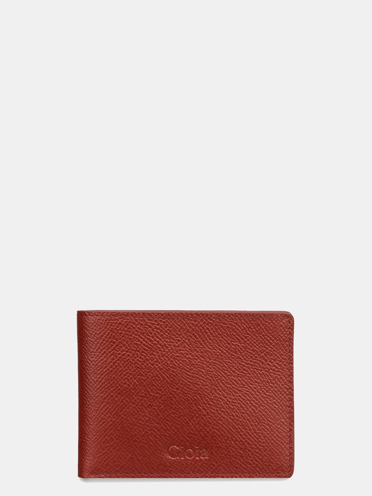 Gioia Bello Mini Bifold Wallet 6Cc Maroon-picture-35