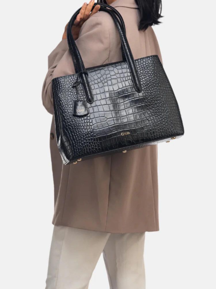 Gioia Pola-R Handbag Black-image-10