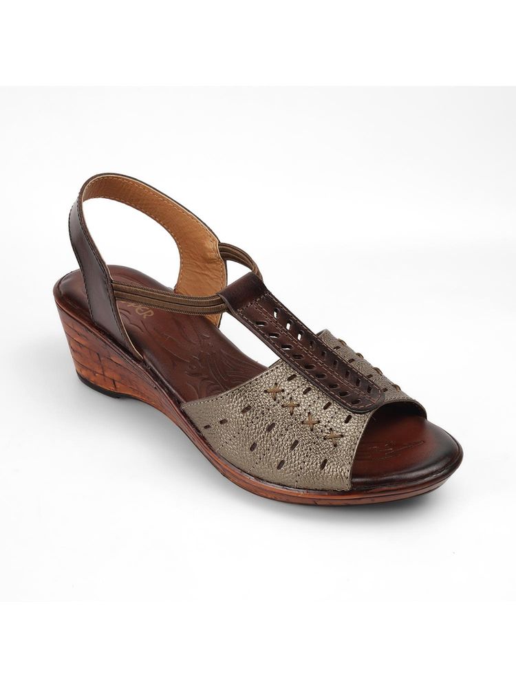 PEPPER Womens Rust Wedges Heels-picture-11