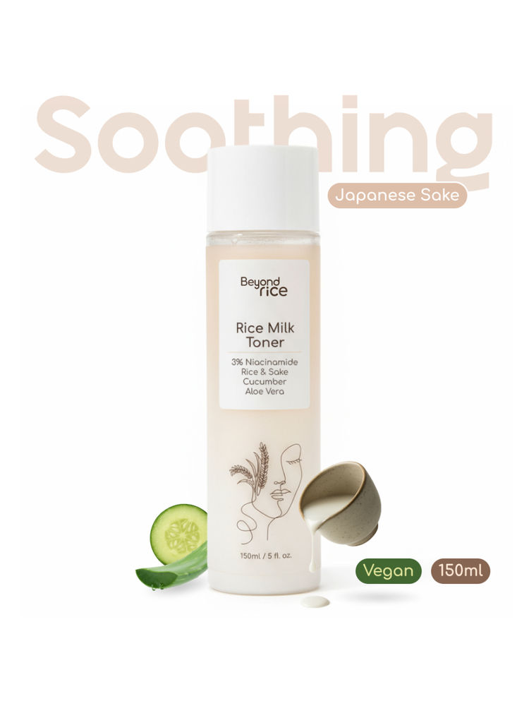Beyond Rice Vegan Rice Milk Toner With 3% Niacinamide & Rice Sake-image-16
