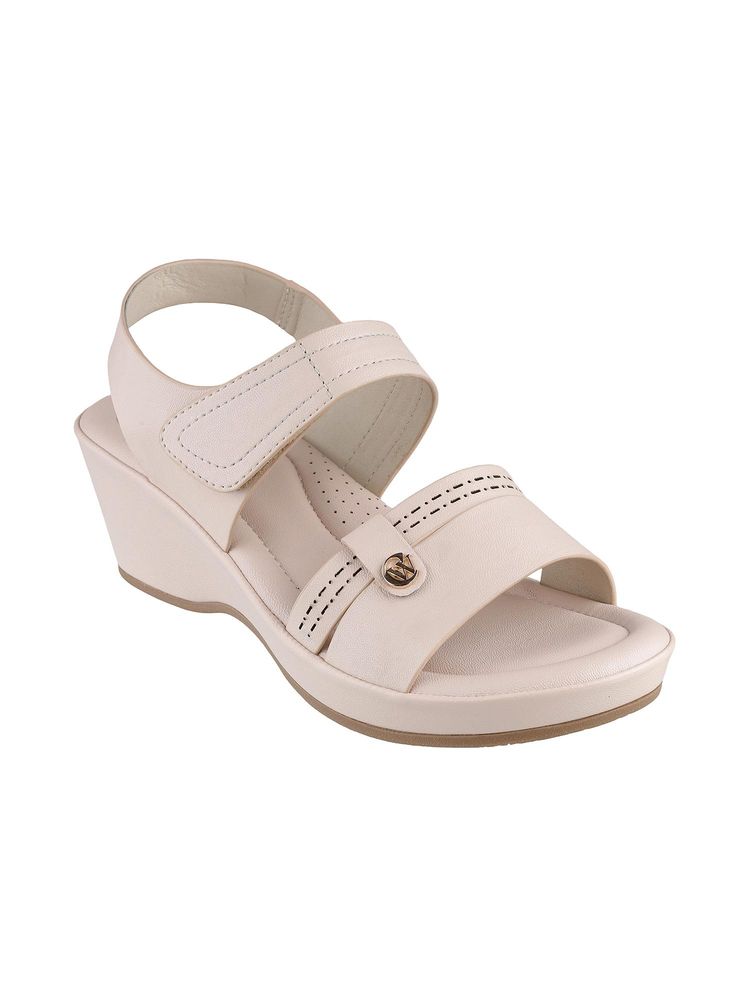 Catwalk Women Beige Wedges Heels-image-46