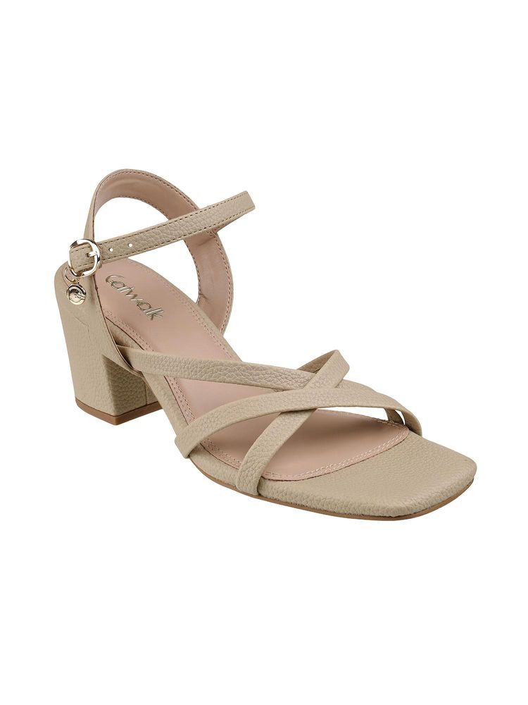 Catwalk Women Beige Sandal Heels-picture-25