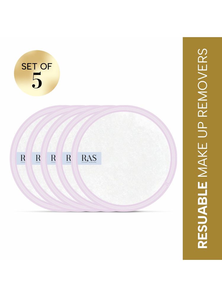 RAS Luxury Oils Reusable Bamboo Cotton Facial Pads-picture-12