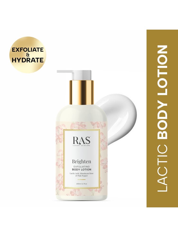 RAS Luxury Oils Brighten Exfoliating Body Lotion