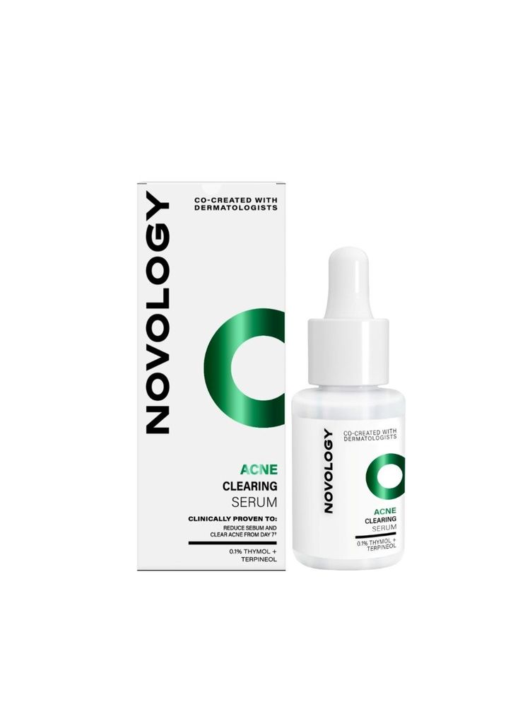 Novology Acne Clearing Serum with Thymol And Terpineol|Non Drying|Non Irritating-image-42