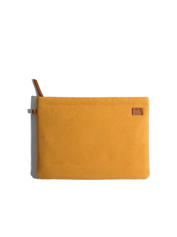 DailyObjects Mustard Yellow Skipper Sleeve Medium - Macbook Air/pro 13 Inch-picture-17