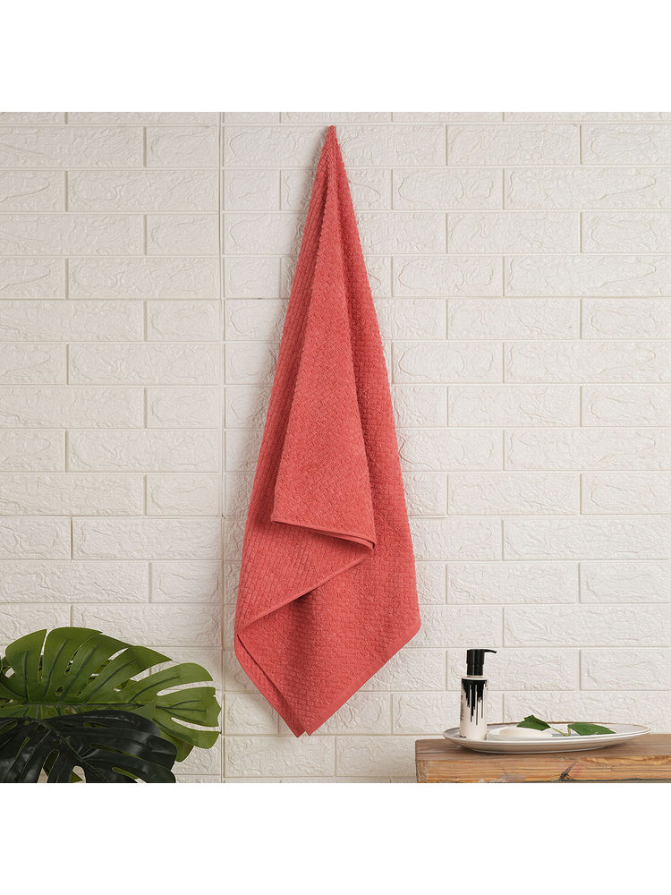 Spaces Genesis Cotton Bath Towel-Spiced Coral (M)-image-10