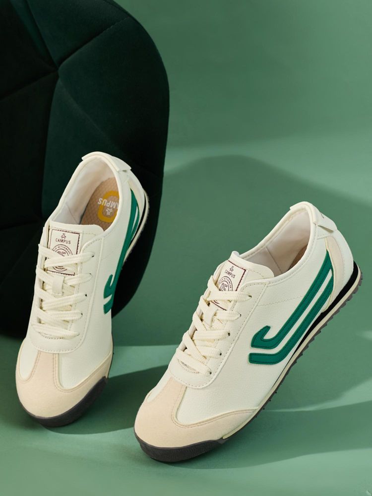 Campus VIBRO White Women Sneakers-image-8