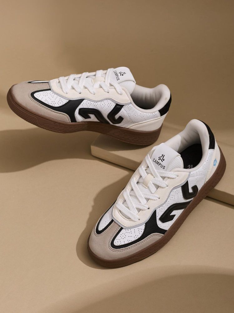 Campus BELL White Women Sneakers-image-9