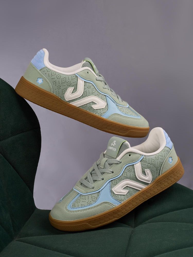 Campus BELL Green Women Sneakers-image-33